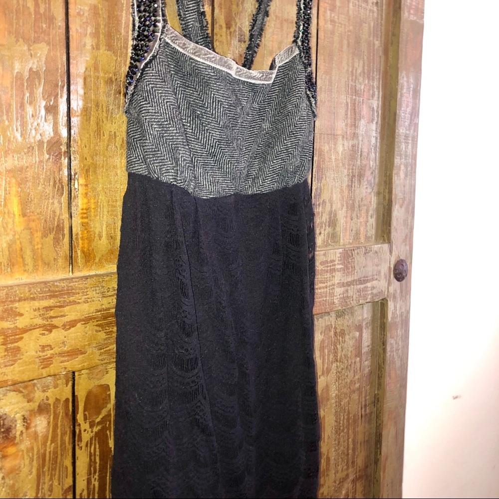 Free People Beaded Lace Dress - Picture 4 of 8